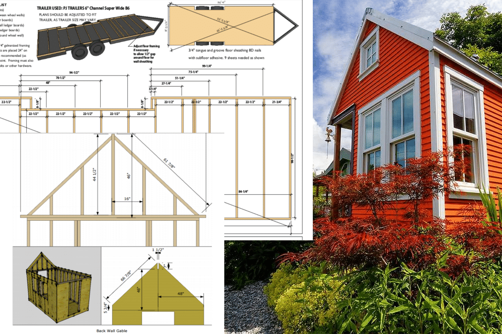 Construire Sa Propre Tiny House Plans Gratuits Et Questions Pratiques