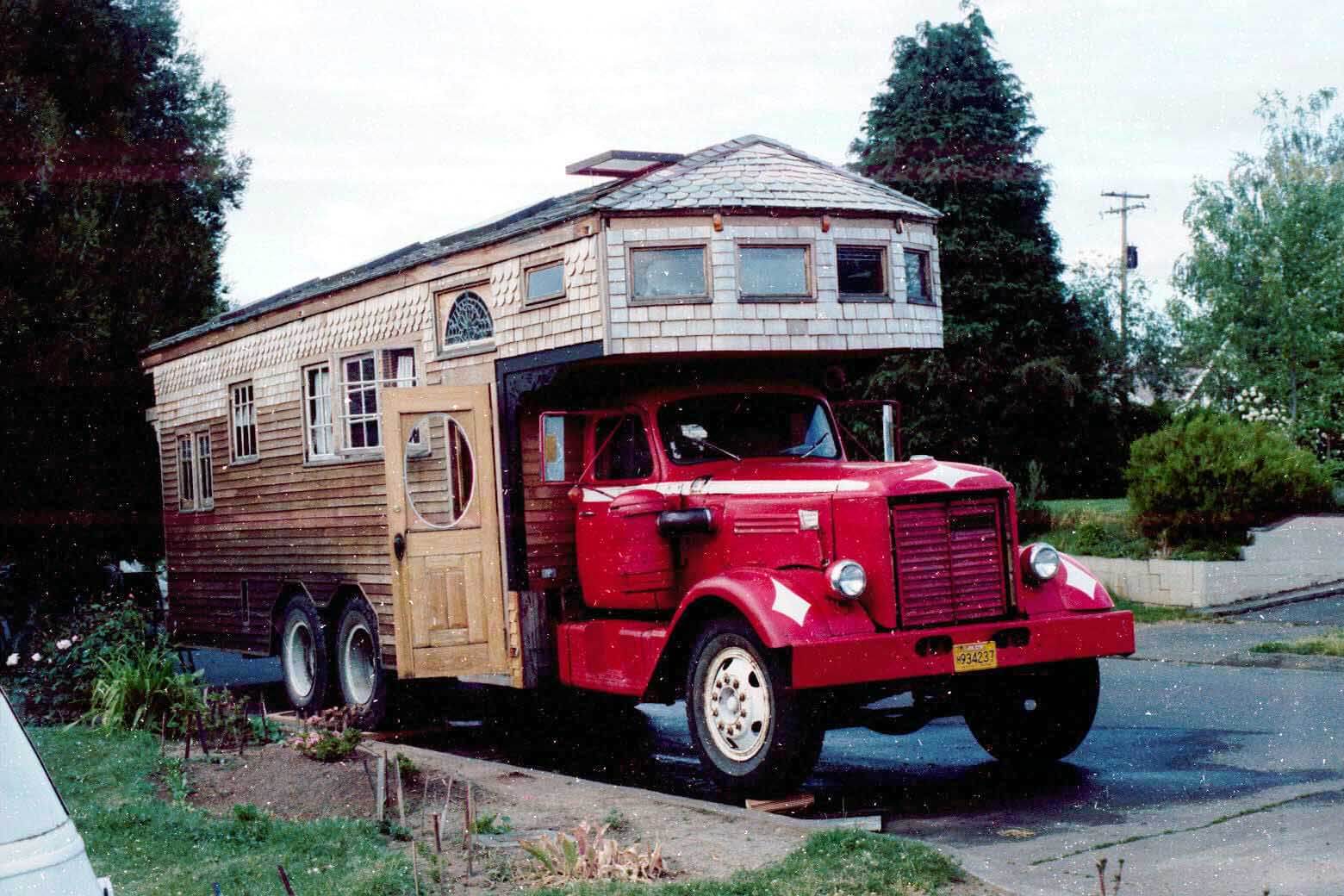 camion aménagé vintage