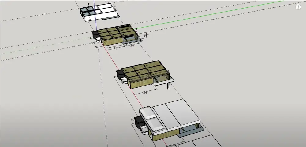 SketchUp : L'outil idéal pour aménager son van en 3D
