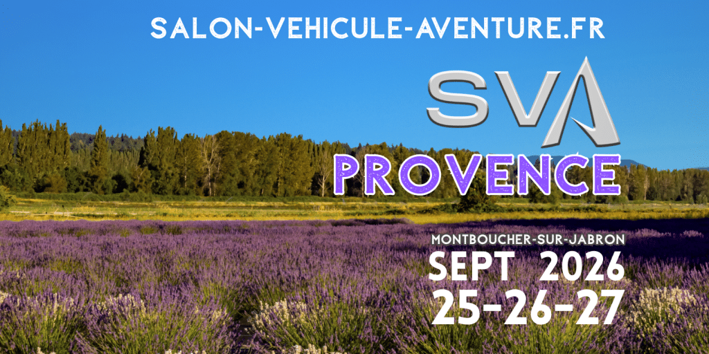 événement vanlife SVA Provence 2026