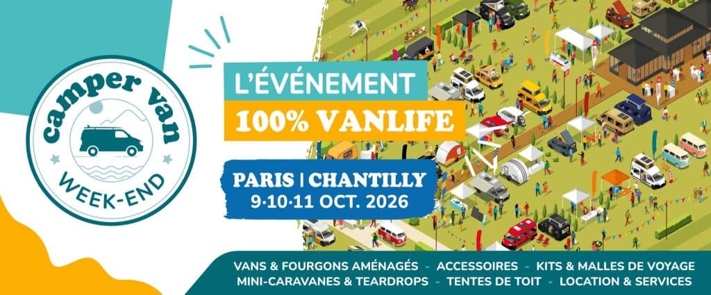 événement vanlife Chantilly 2026