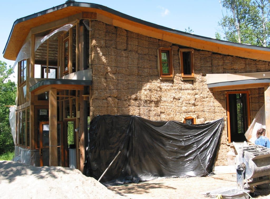 maison en paille