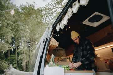 cuisiner en van