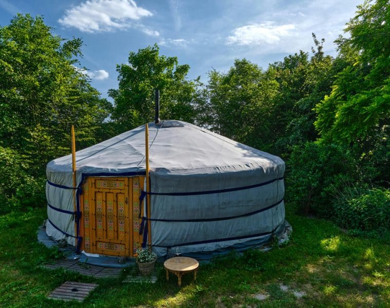 yourte habitat léger