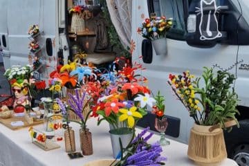 stand fleuristerie nomade